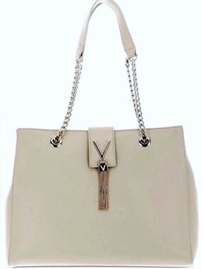 “Mario Valentino” Ivory Color Bag.